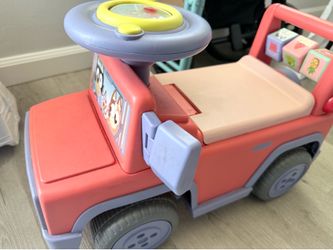 Bluey Push Car