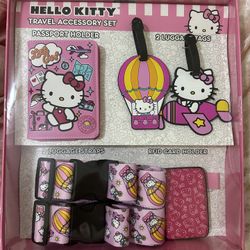 Hello Kitty Travel Accessory Set 