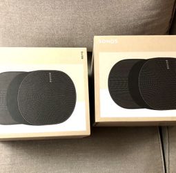 2x Sonos Era 300 Black Brand New Sealed Including Warranty