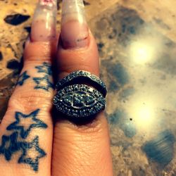 1950s Wedding Set 14k