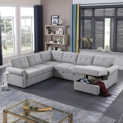 BRAND NEW SECTIONAL SLEEPER COUCH IN ORIGINAL BOX