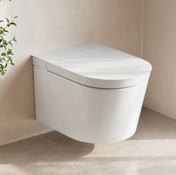 Brand New Swiss Madison Hugo Wall-Hung Toilet – Glossy White – In Box