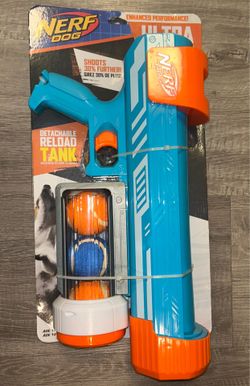 Nerf Dog Ultra Ball Blaster - New with balls
