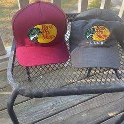 2 Bass Pro Hats