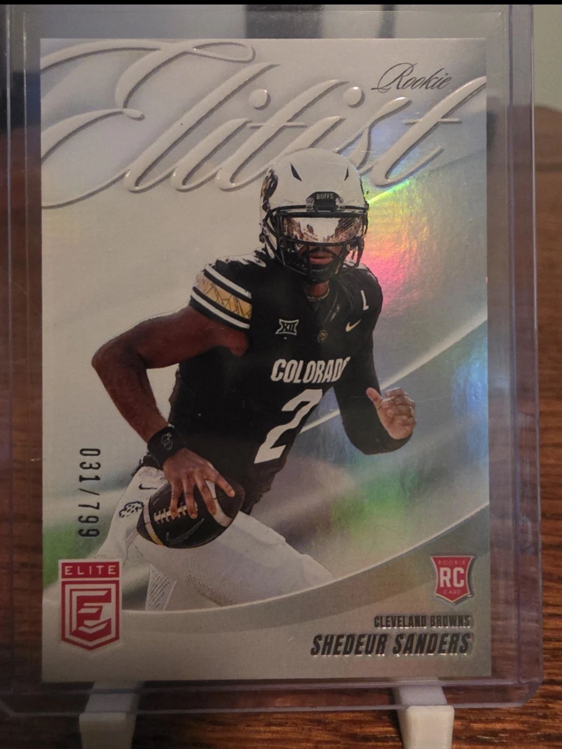 2025 Panini Donruss Elite Shedeur Sanders Rookie Elitist RC /799