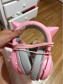 Razer kitty pink headset