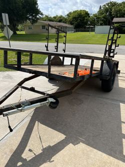5 1/2 X12 Tilt Landscape Trailer/atv/golfcart