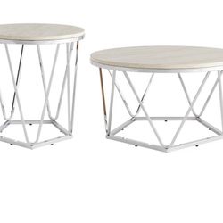 2 Piece Living Room Table Set