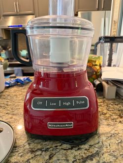 KitchenAid 7-Cup Food Processor – Empire Red – Excellent Condition