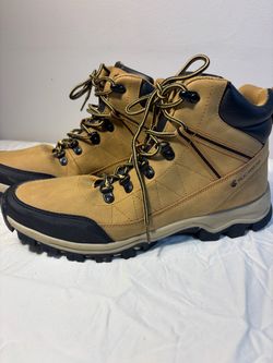 Rocawear Madrid Tan Hiking Boots, men’s size 12