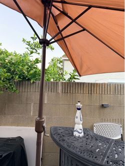 Half tan umbrella used good conditions