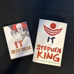 IT Stephen King DVD And Book