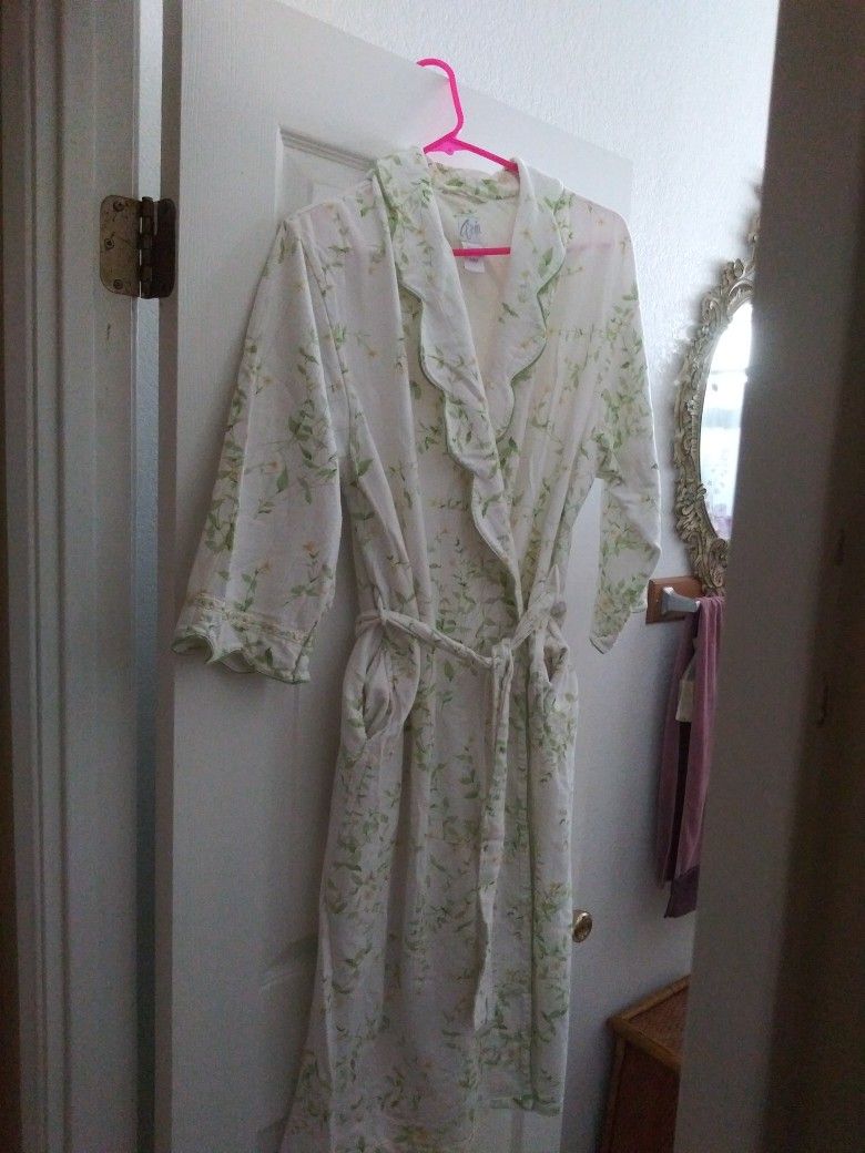 100% Cotton Ankle Robe