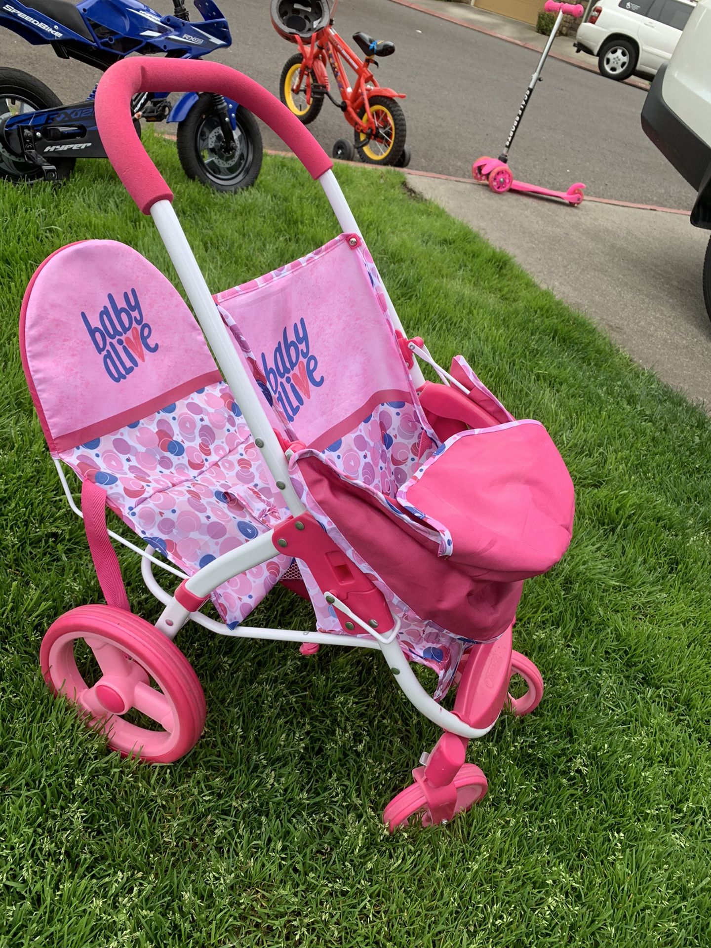Baby alive stroller