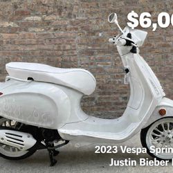 2023 Vespa Spring 150 Justin Bieber Edition
