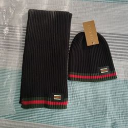 Gucci Hat and Scarf Bundle 