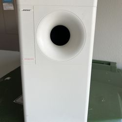 Bose acoustic Mass Subwoofer