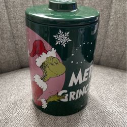 The Grinch Cookie Jar