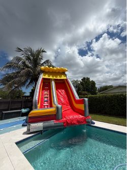 22 ft tall water slide