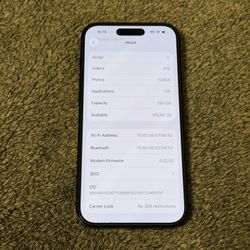 iPhone 14 Pro, 256 Gig, unlocked.