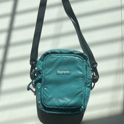 Supreme Shoulder Bag FW17 Teal