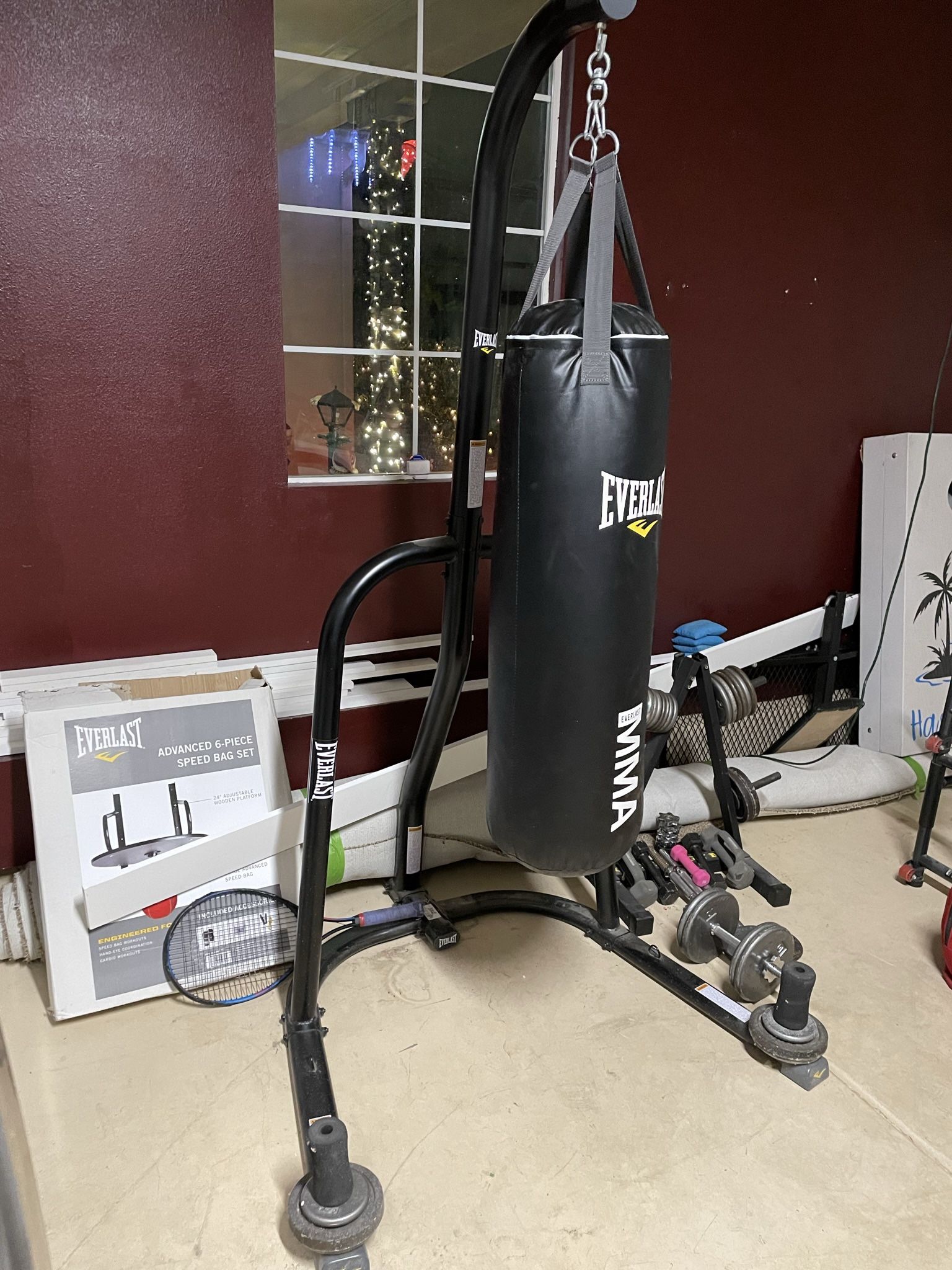 Everlast Heavy Bag/punching Bag With Stand