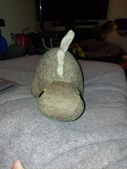 Dinosaur plushie