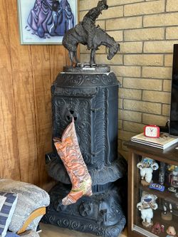 Cast Iron Wood Burning Stove 