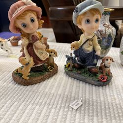 Precious Moment figurines.