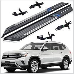 5.5" Stainless Steel for VW Volkswagen Atlas 2018-2022 2023 2024 2025 Running Boards Side Step nerf bar Pedal Protector 