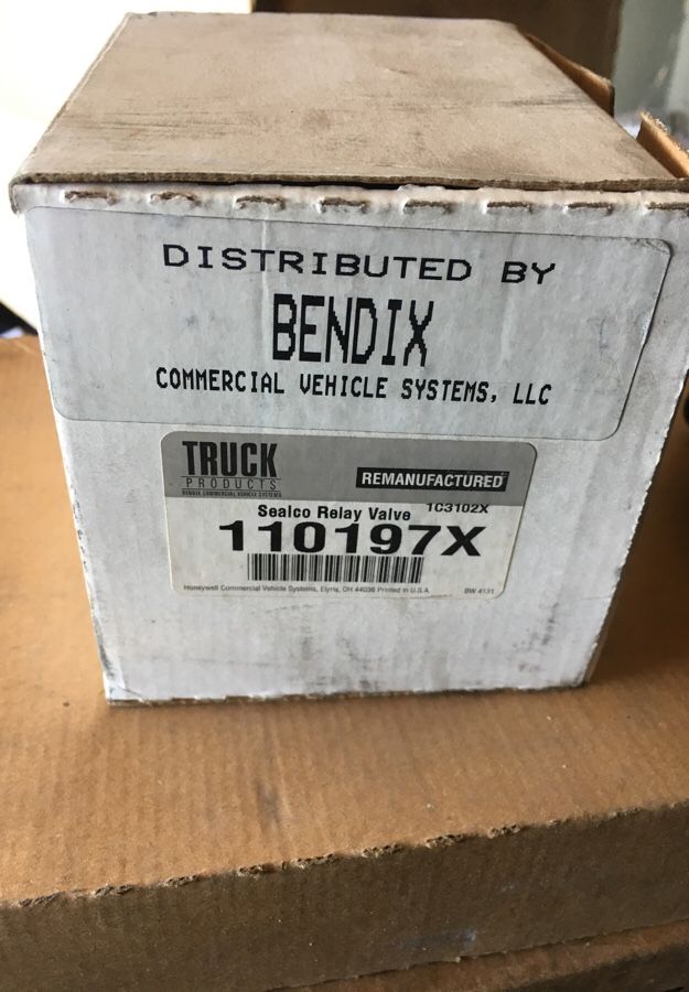 “Remanufactured” Sealco Relay Valve #110197X