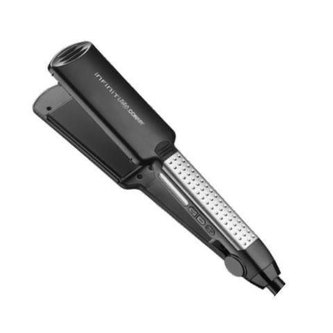 InfinitiPROw by Conair Tourmaline Ceramic Flat Iron 2", Hair Straightener with Floating Plates, Black CS32BXN open box