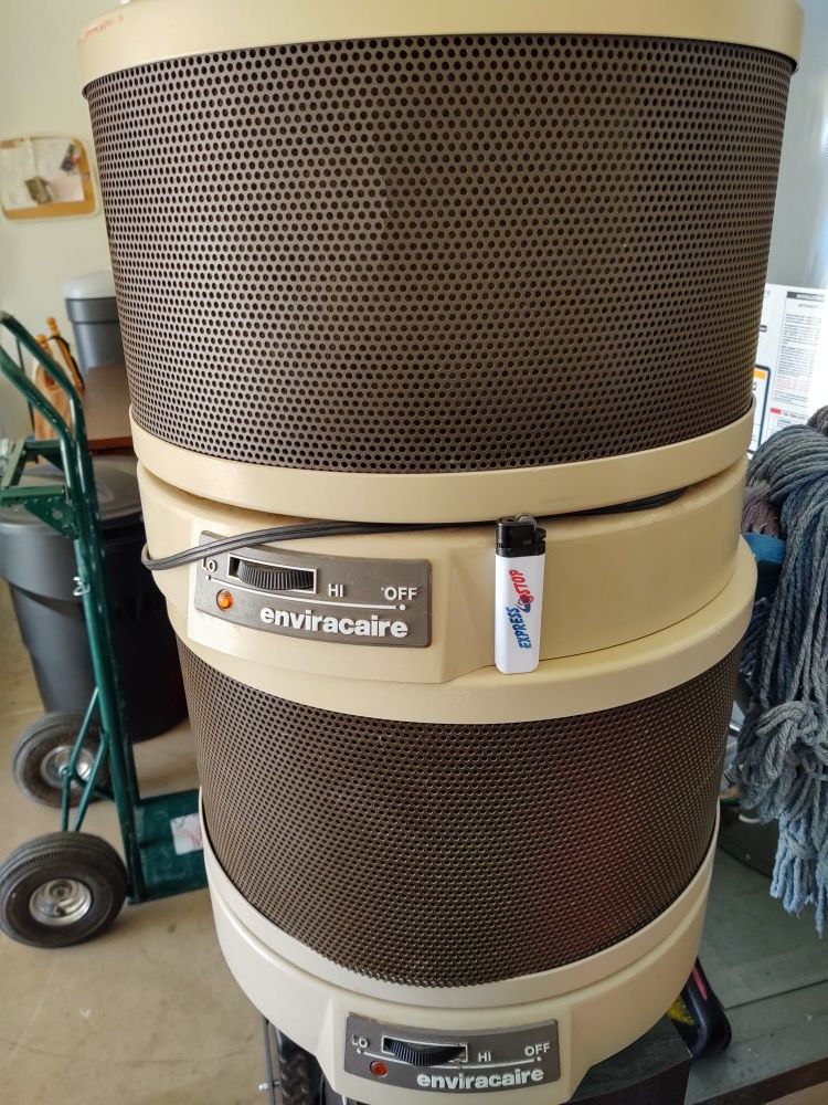 Enviracaire , air room filters for allergies, 60.00 each or 100.00 for both