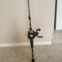 Abu Garcia X Bass Pro Baitcast Combo