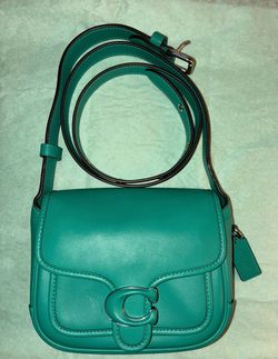 Coach Tabby Crossbody Bag in Teal