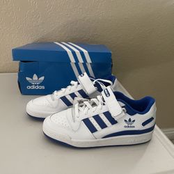 BRAND NEW blue & white adidas 