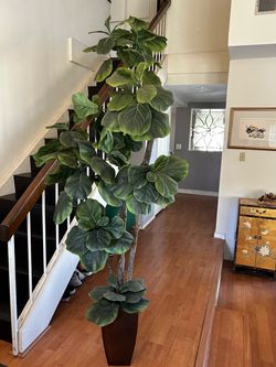 Large Artificial Fiddle Leaf Fig Tree