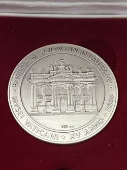 Sterling Silver Commemorative Vatican Medal