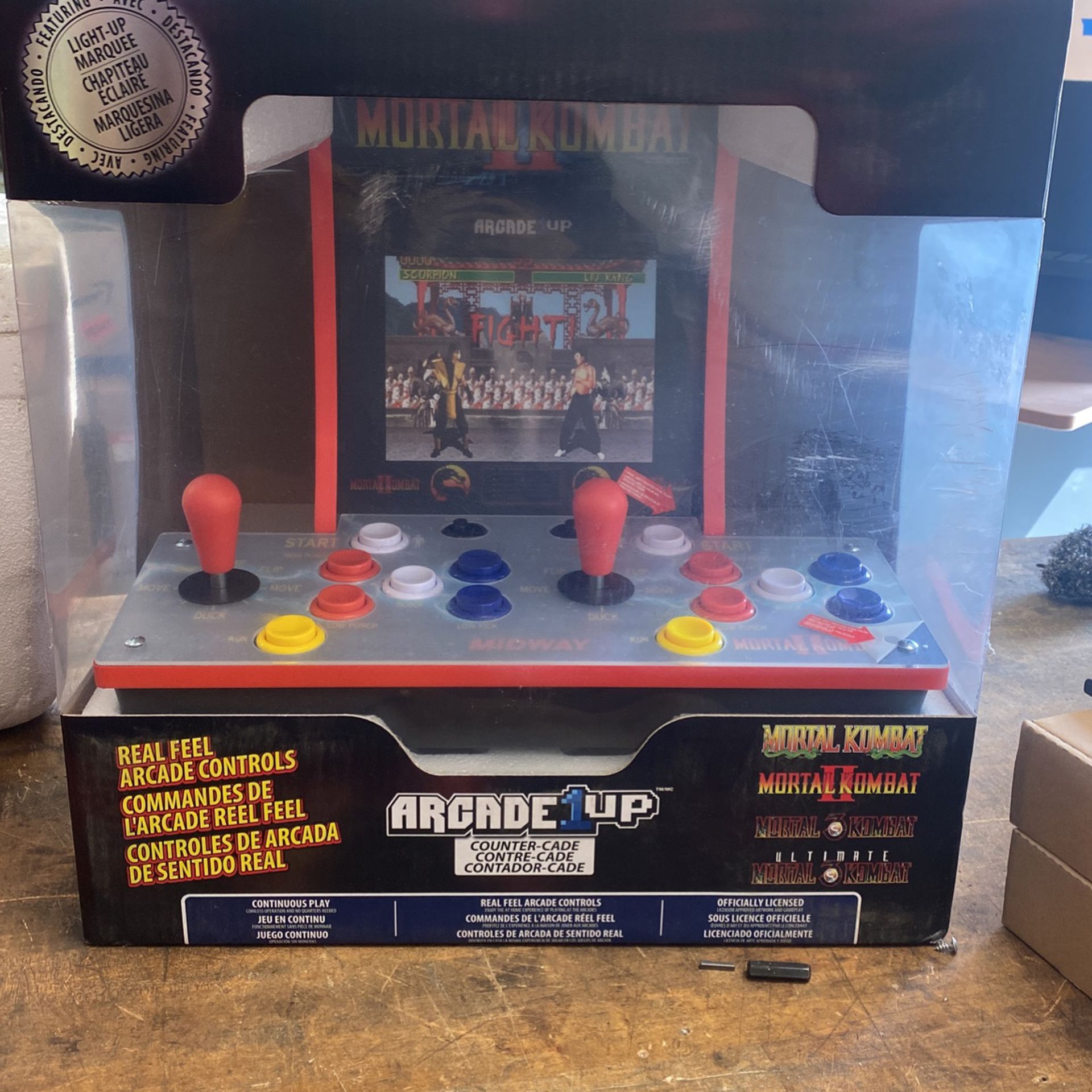 Arcade1Up Mortal Kombat 2 Player Countercade