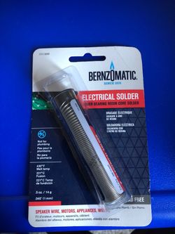 Bernzomatic electrical solder