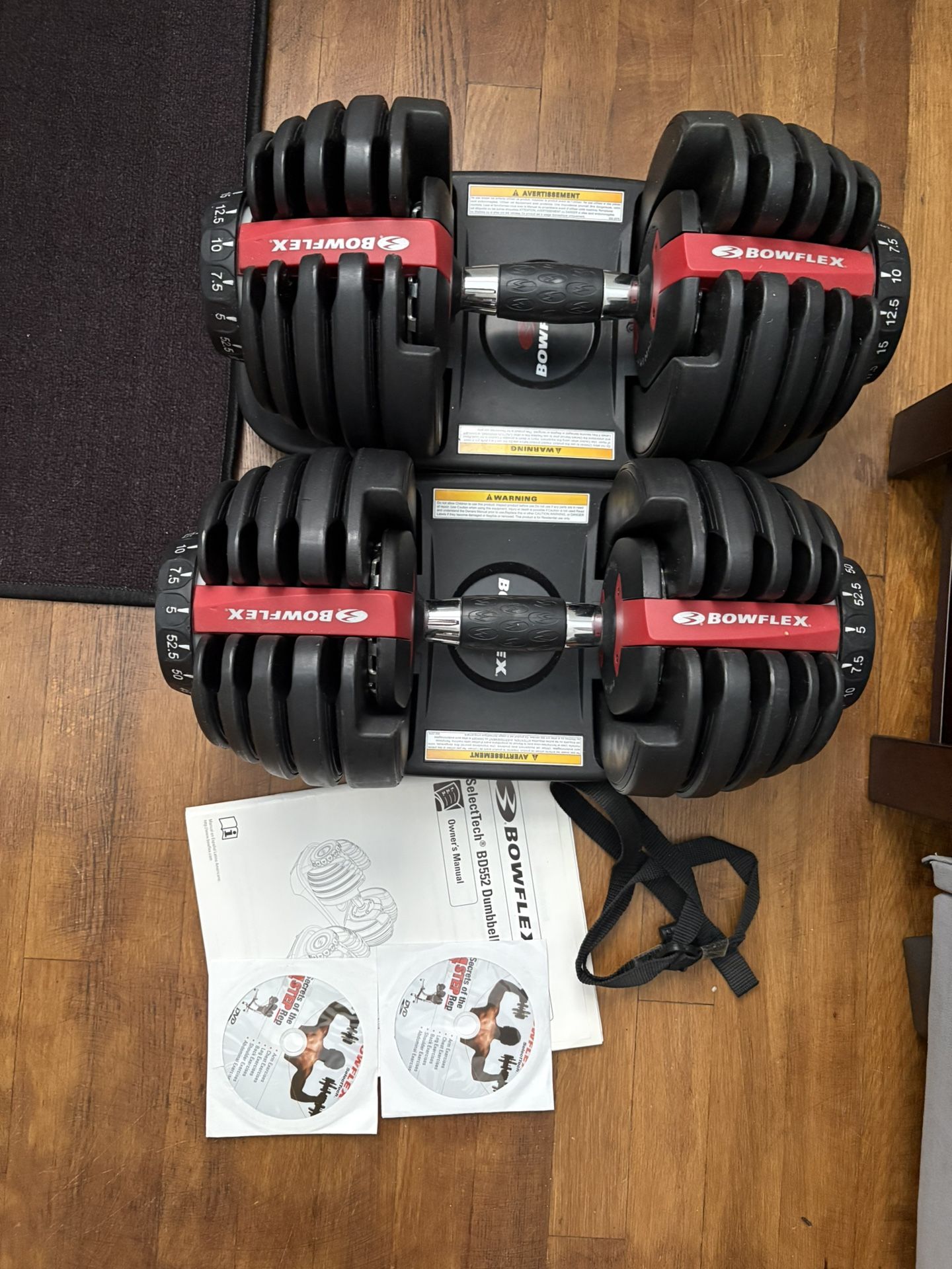 Bowflex BD552 dumbbells (set Of 2)