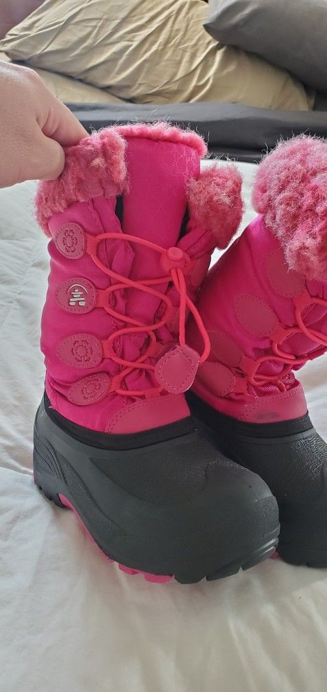 Winter Time * Snow Boots , * Botas De Nieve De Niña