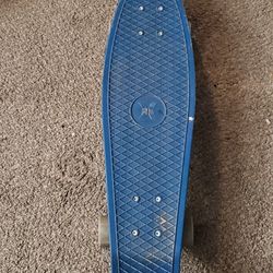 Blue Good Condition Skateboard For Kids