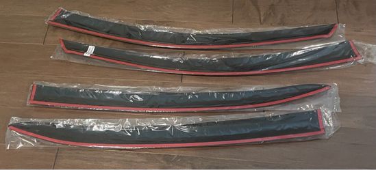 Car Window Visors Rain Guards Set of 4