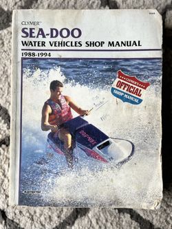 Sea Doo & Kawasaki Repair Manuals