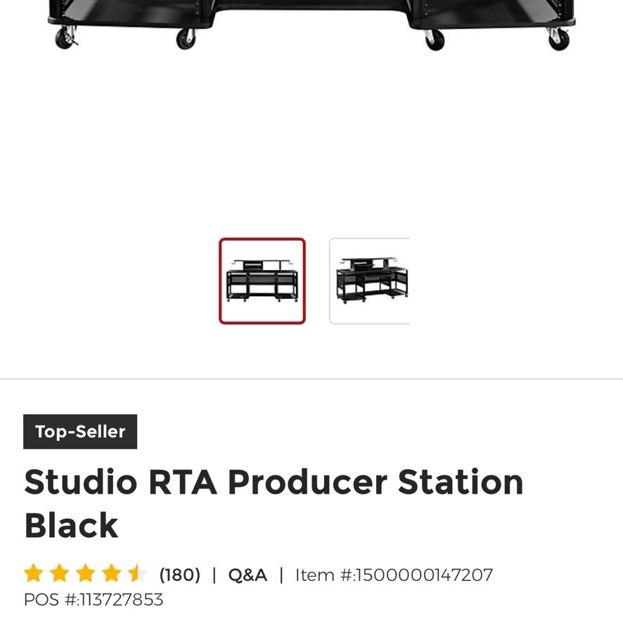 STUDIO RTA Producer Station Good As NEW GUITAR CENTER 