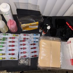 Professional Tattoo Supplies – Machines, Inks, Needles & More (Lightly Used) 