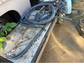 Bio diesel tank, tank stand filter and pump
