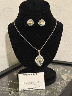 James Avery Retired gold and silver set 