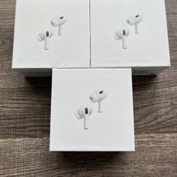 Three AirPod Pros 2nd Generation